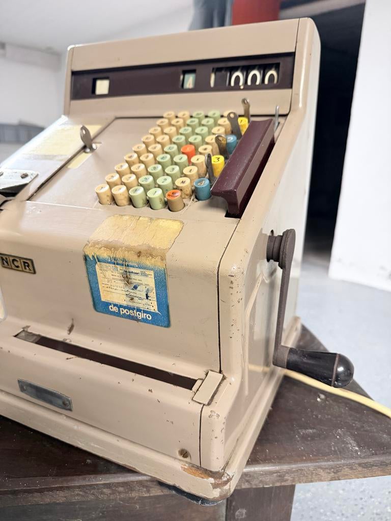 Vintage NCR Kassa, Zakelijke goederen, Kantoor en Winkelinrichting | Kassa's en Betaalsystemen, Ophalen of Verzenden
