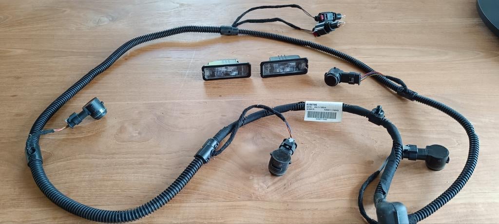 Golf 7 Achterbumper PDC Kabelboom met Sensoren & Verlichting, Ophalen of Verzenden, Gebruikt, Volkswagen