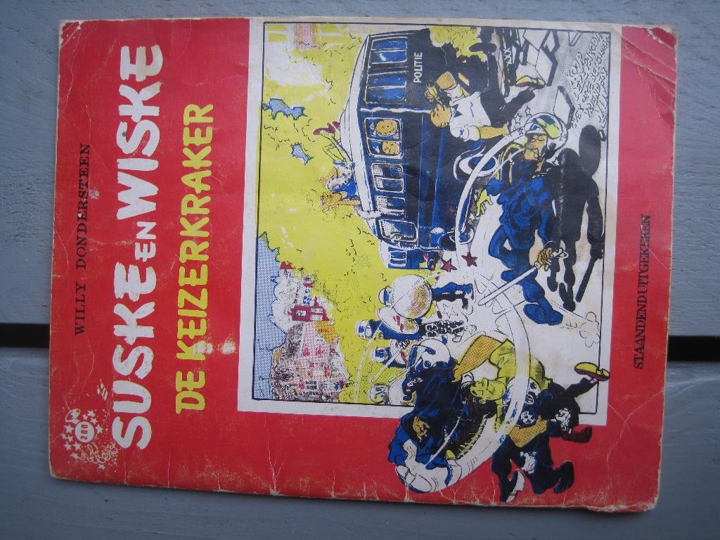 suske & Wiske   de Keizerkraker 2 kleurendruk, Boeken, Stripboeken, Meerdere stripboeken, Ophalen of Verzenden, Gelezen