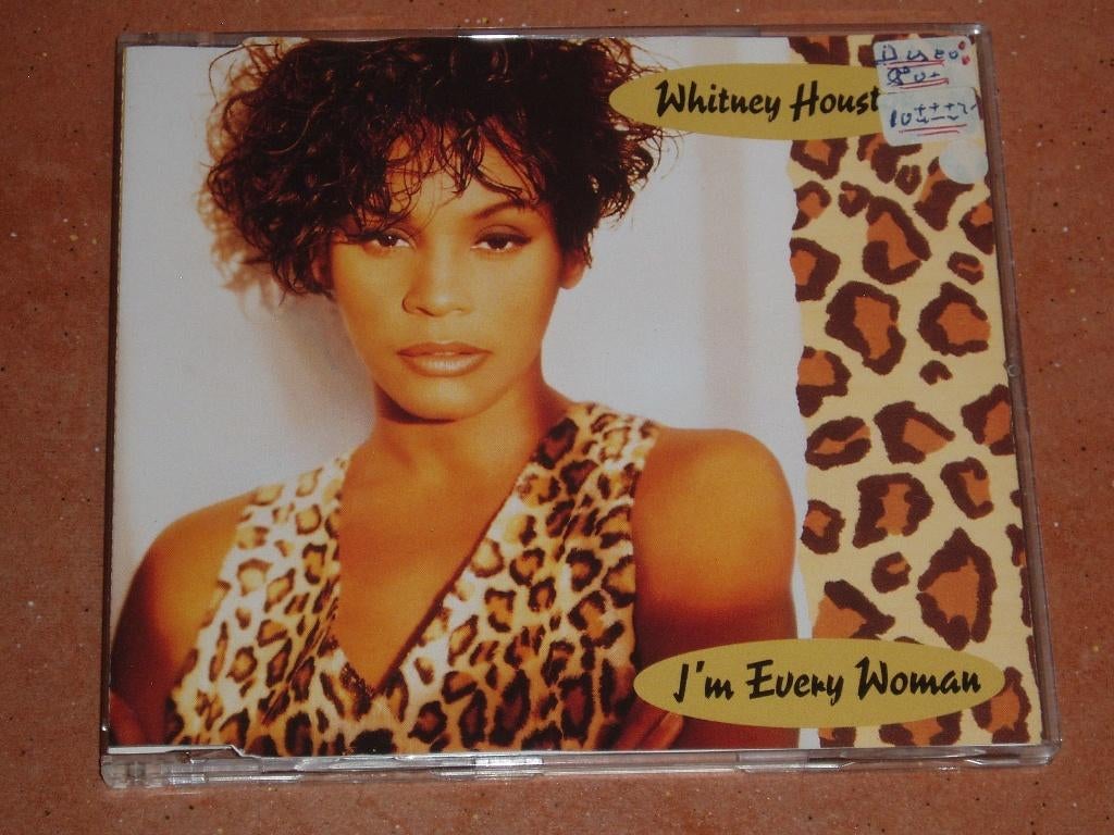 cd single Whitney Houston - I'm every woman , 6 nummers, 6 singles of meer, Verzenden, Gebruikt, Pop