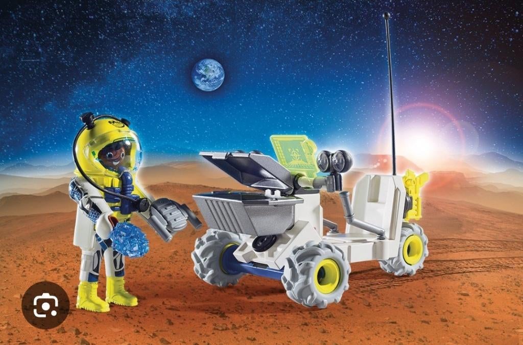 Playmobil mars trike 9491, Ophalen of Verzenden, Gebruikt, Complete set