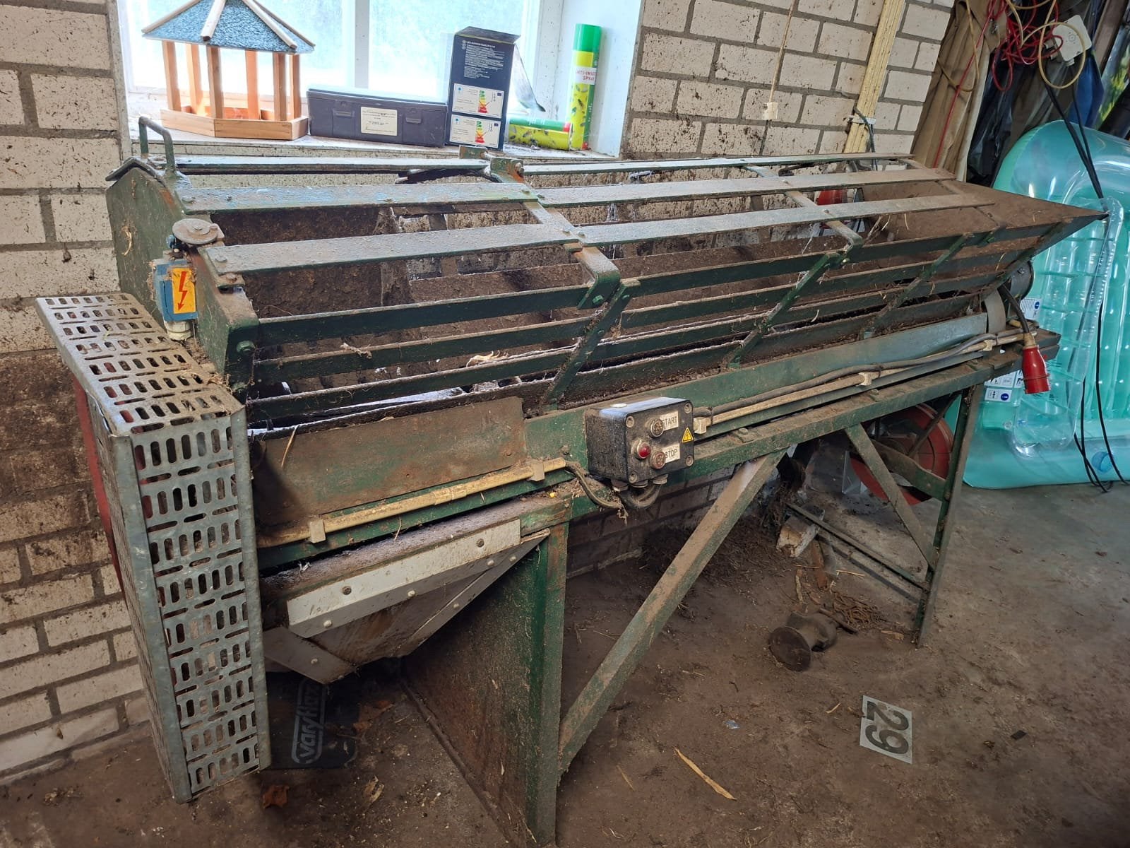 Automatische voederbieten snijmachine, Ophalen, Gebruikt