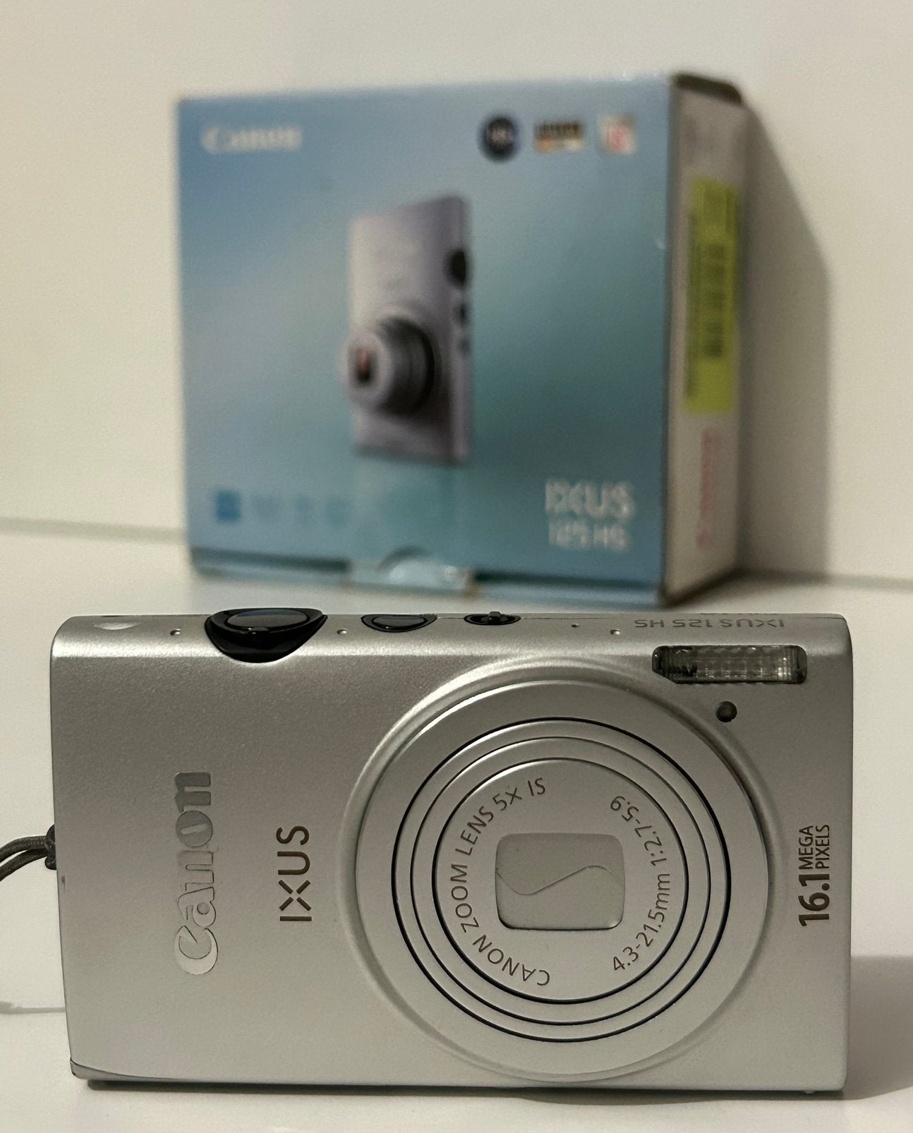Canon IXUS 125 HS digitale camera - complete set, Audio, Tv en Foto, Fotocamera's Digitaal, Ingebouwde flitser, Gebruikt, Verzenden