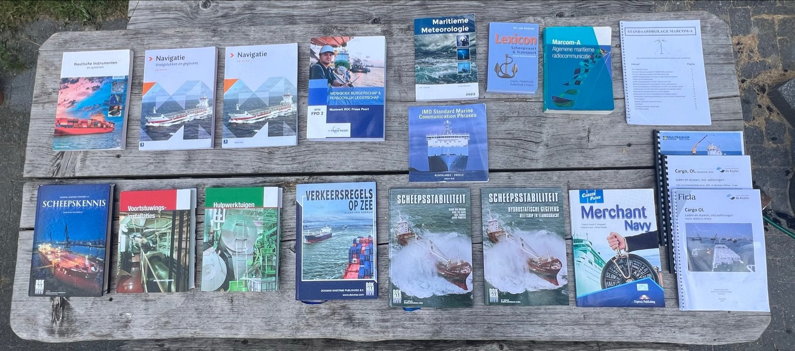 Boekenpakket Stuurman Machinist MAROF (SMBW), Ophalen of Verzenden, Beta, Gelezen, MBO