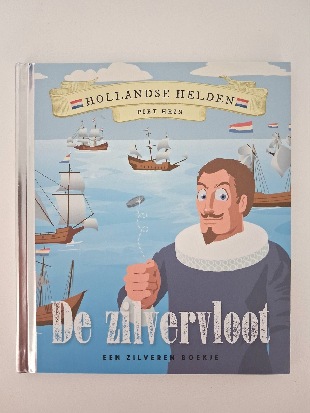 Boek 'De zilvervloot - Piet Hein' (Hollandse Helden), Non-fictie, Ophalen of Verzenden, Zo goed als nieuw, Peter Smit