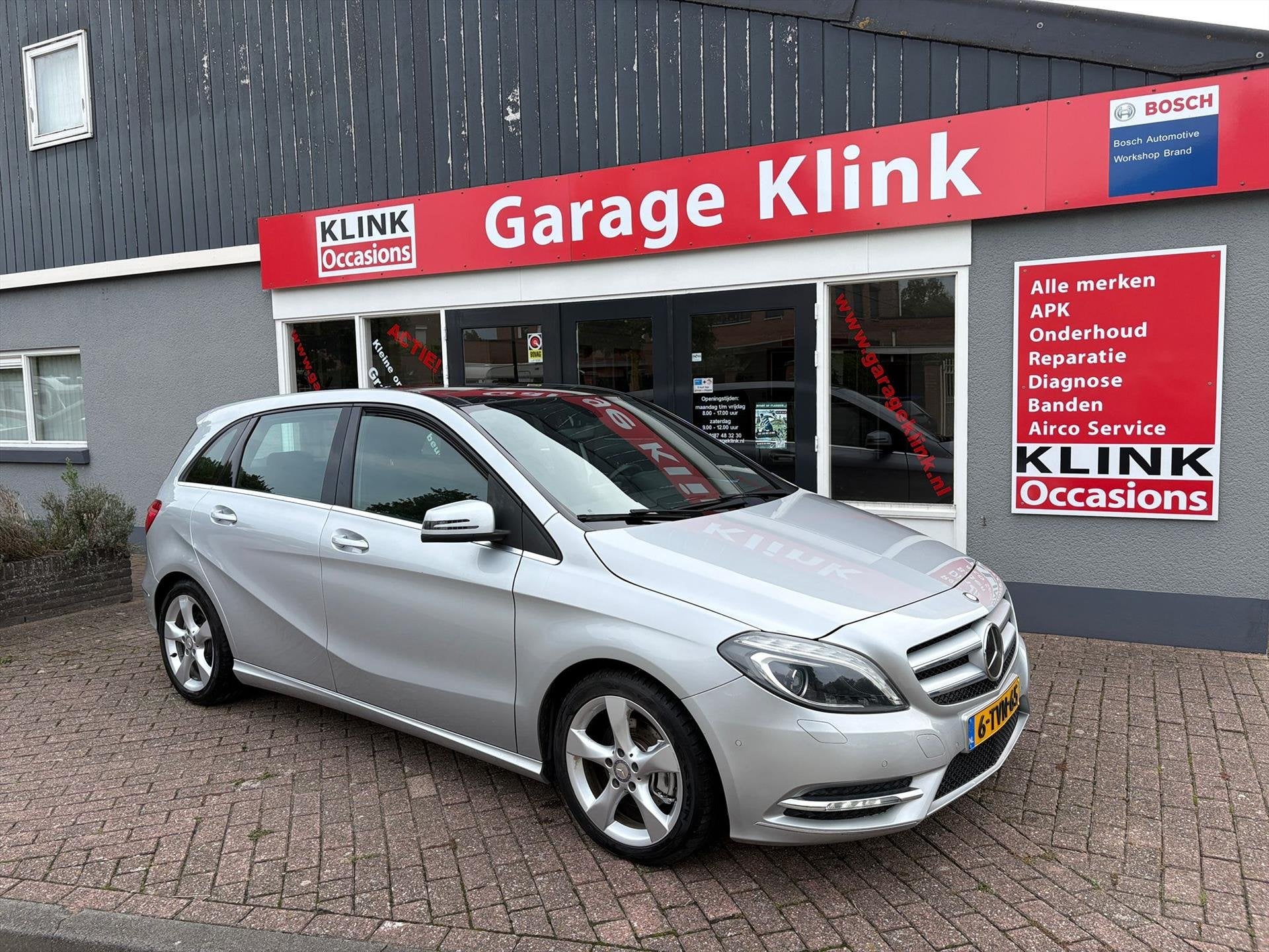 Mercedes B-Klasse B 180 122PK 7G-DCT Prestige, Auto's, Dealer onderhouden, 1325 kg, Gebruikt, 4 cilinders