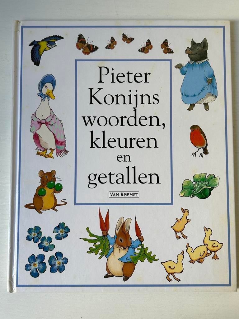 Pieter konijns woorden, kleuren en getallen, Ophalen of Verzenden, Zo goed als nieuw
