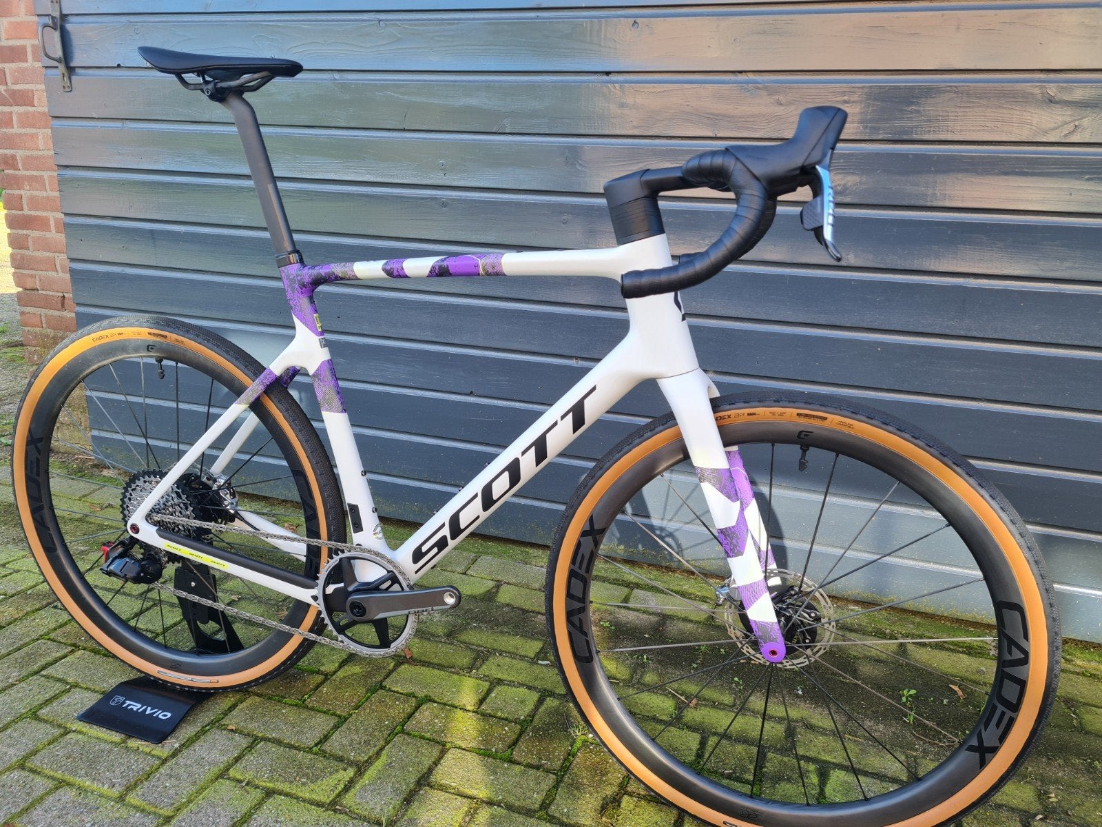 Scott Addict RC Gravel Sram Red AXS XPLR Cadex AR 35, 28 inch, Carbon, 10 tot 15 versnellingen, Heren