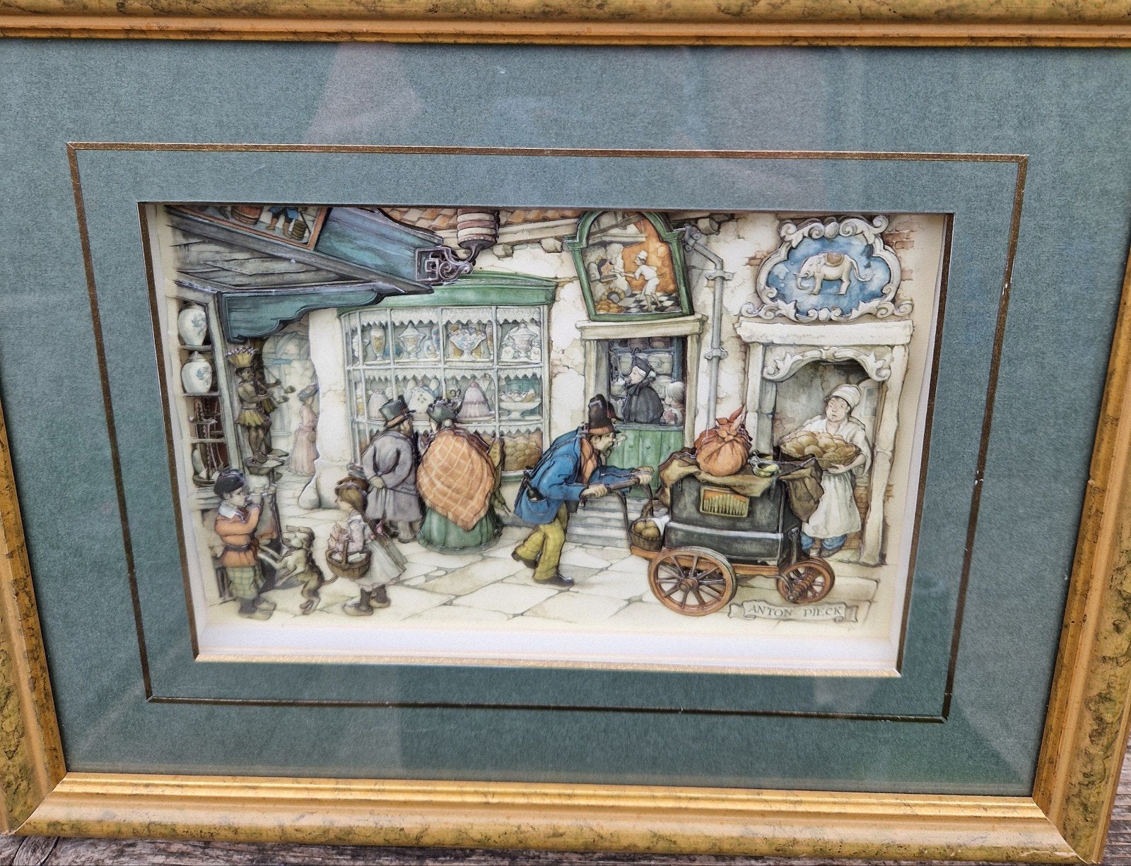 Anton Pieck 3D Schilderij - ZGAN voor liefhebber/verzamelaar, Ophalen of Verzenden