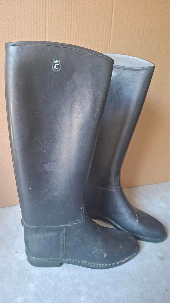 Cadett rubber paardrijlaarzen, maat 42, Dieren en Toebehoren, Ophalen of Verzenden, Zo goed als nieuw, Dames, Schoeisel