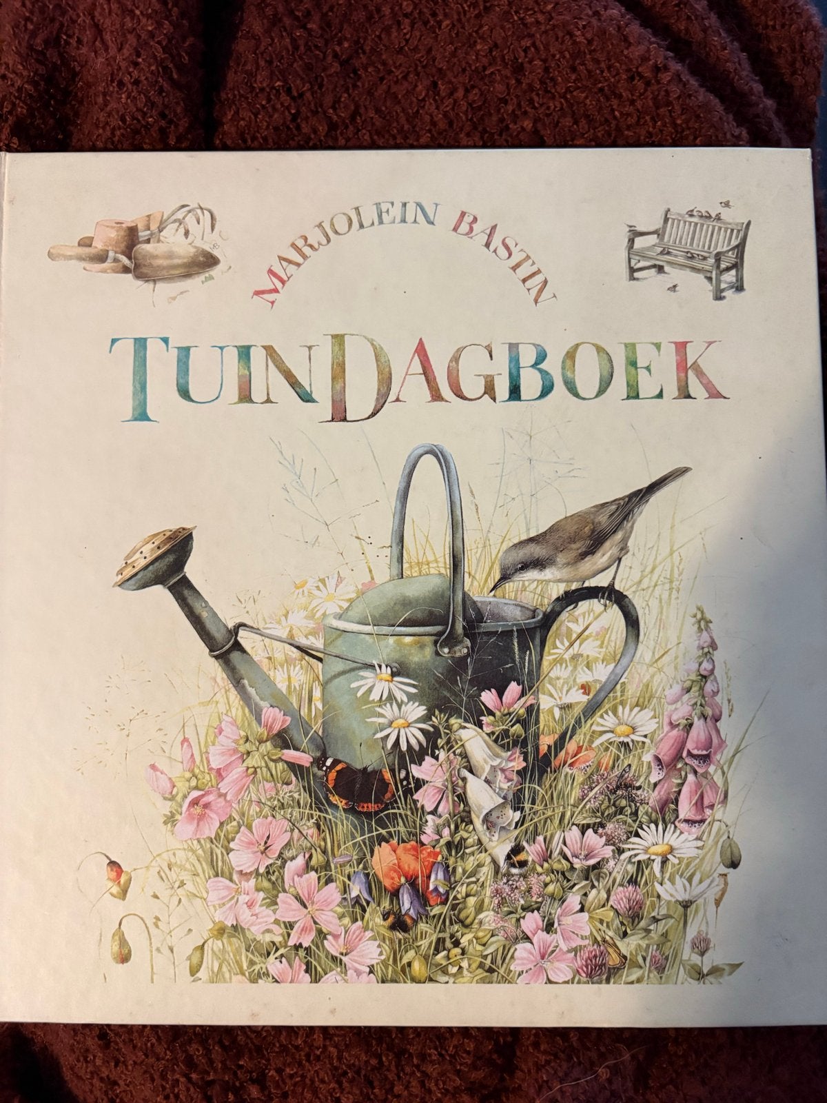 Marjolein Bastin Tuindagboek - Onbeschreven, Boeken, Ophalen of Verzenden, Zo goed als nieuw, Tuinieren en Tuinplanten