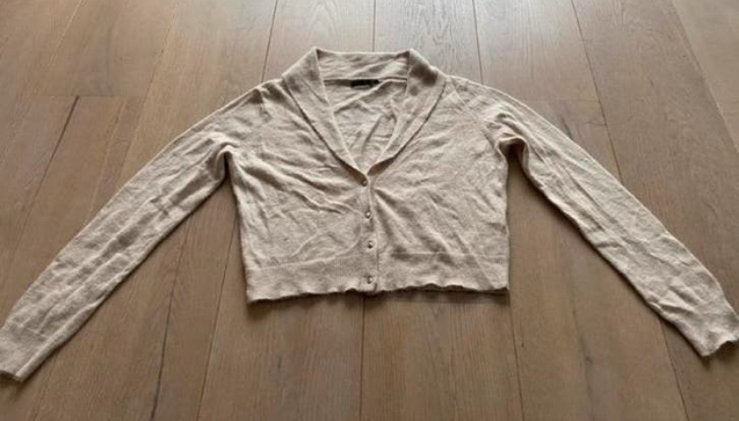 Xandres M vest angora wol nieuwstaat, Ophalen of Verzenden, Zo goed als nieuw, Maat 38/40 (M), Beige