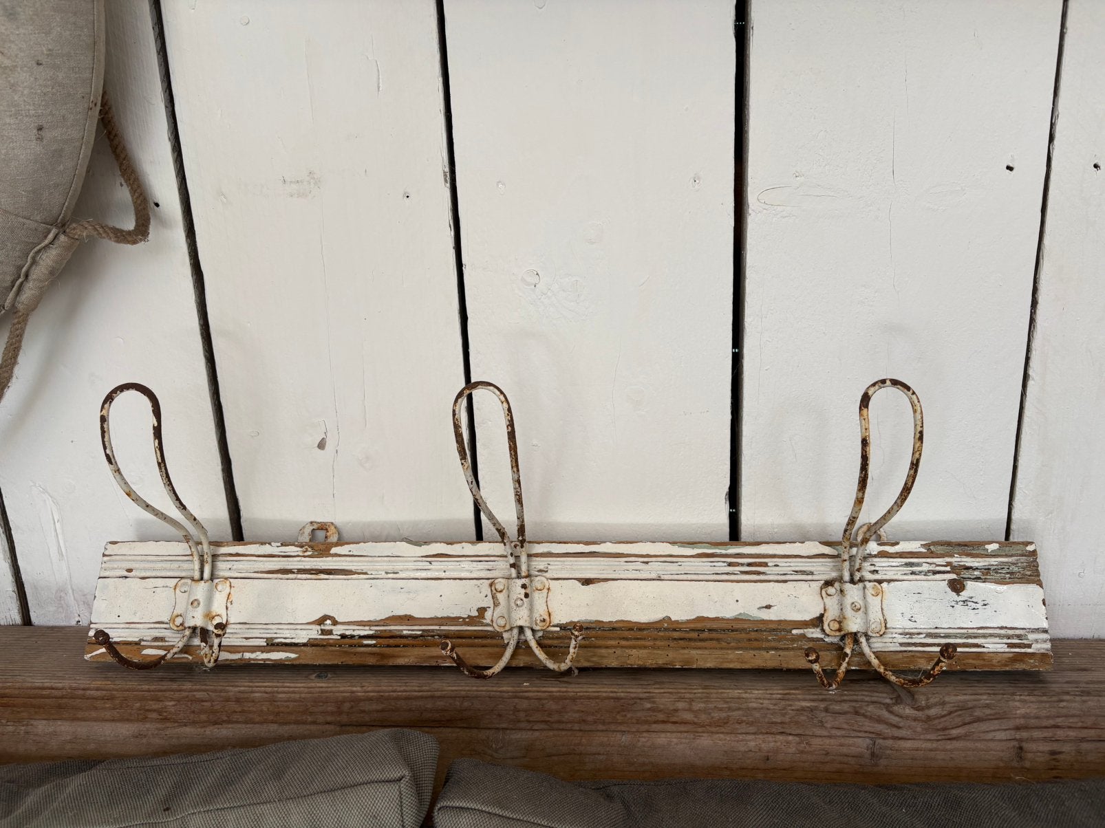 Oud kapstokje, brocante, vintage, Ophalen of Verzenden