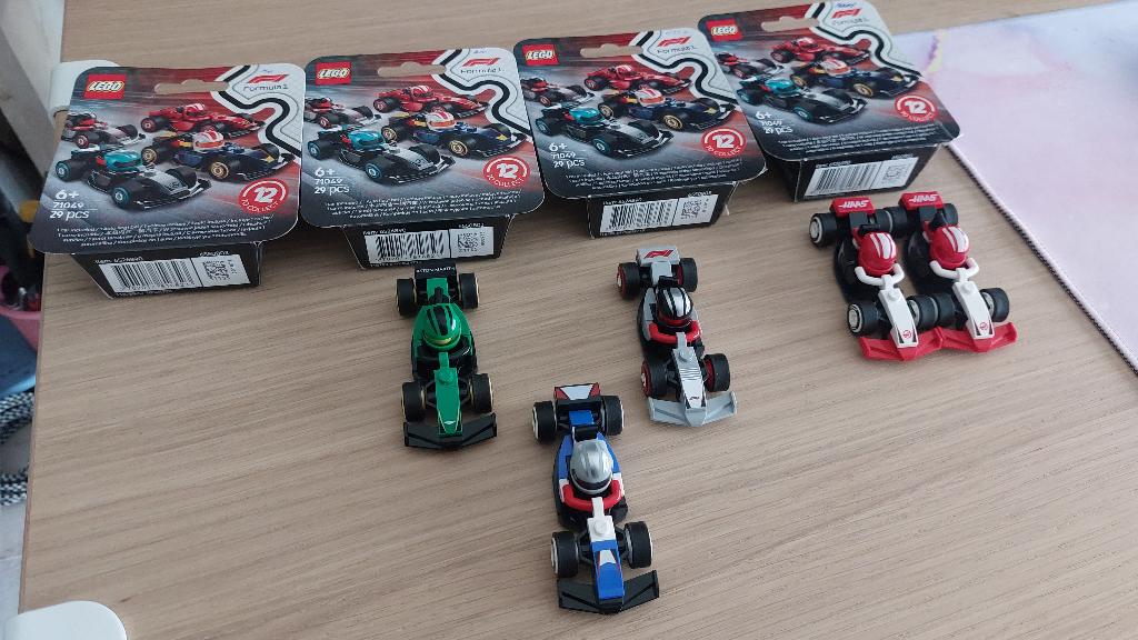 LEGO 71049 F1 Collectible Race Cars, Ophalen of Verzenden, Nieuw, Compleet, Lego