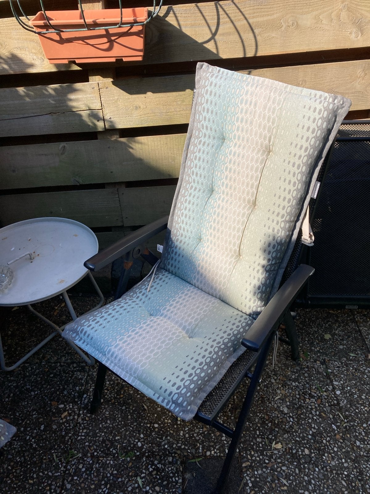 Madison tuinstoelkussens (4 stuks), Tuin en Terras, Ophalen, Gebruikt
