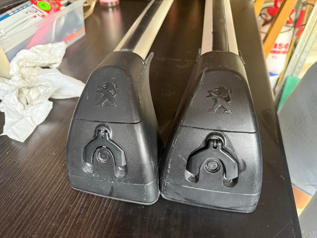 Originele dakdragers voor Peugeot 508, Ophalen, Gebruikt