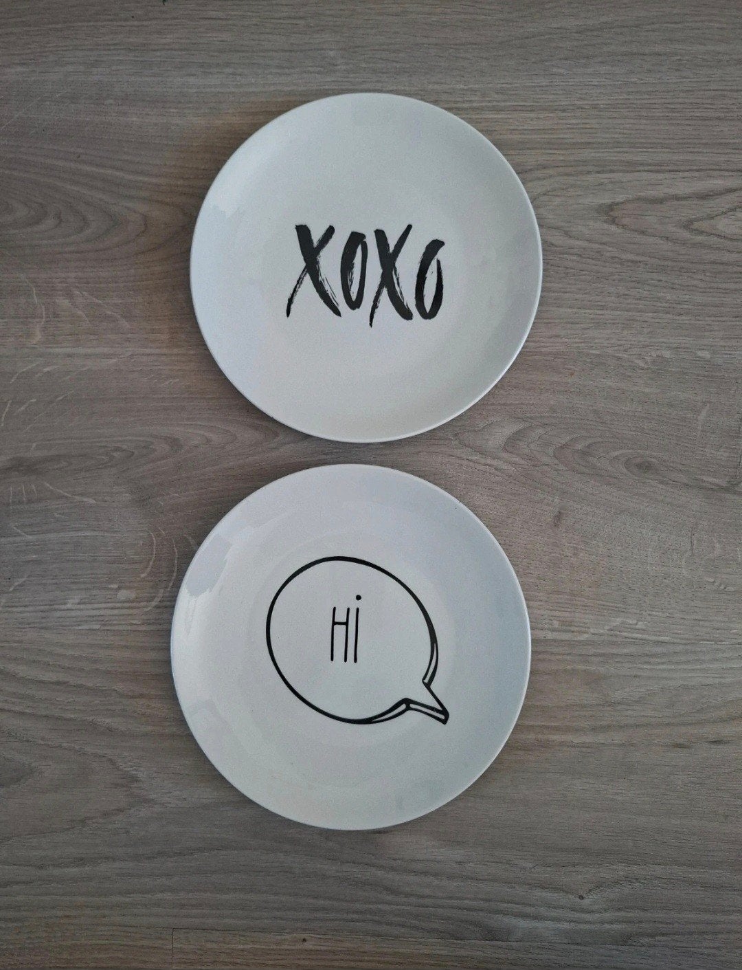 Decoratieve Wandborden 'XOXO' en 'Hi' - Wonder Wall, Ophalen of Verzenden