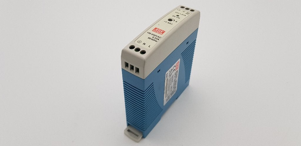 Meanwell voeding MDR-20-12 12VDC 0,55A (1x), Hobby en Vrije tijd, Elektronica-componenten, Gebruikt, Onbekend, Ophalen of Verzenden