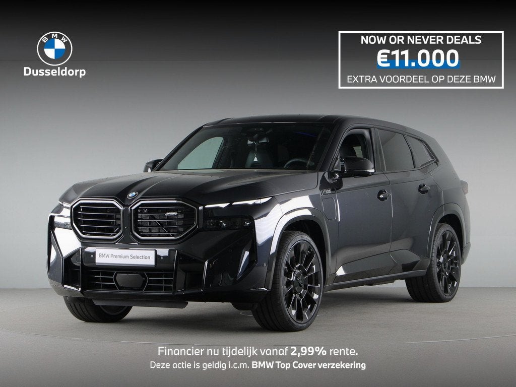 BMW XM PHEV 50e 30 kWh (bj 2026, automaat), Auto's, BMW, Met garantie (alle), Overige brandstoffen, Zwart, Bedrijf