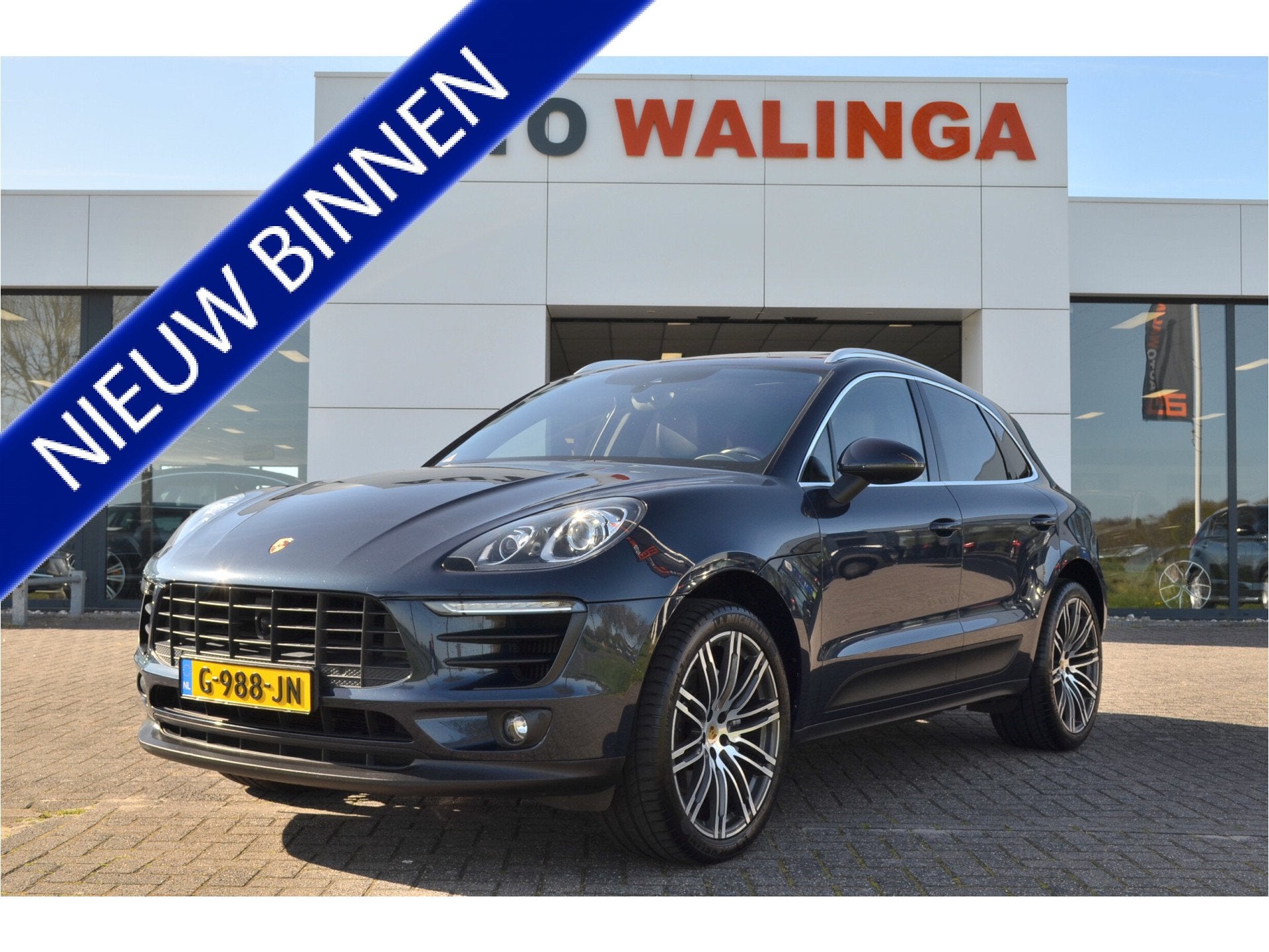 Porsche Macan 3.0 S Panoramdak | Stoelventilatie | Luchtveri, Auto's, Automaat, Blauw, Bedrijf, Vierwielaandrijving