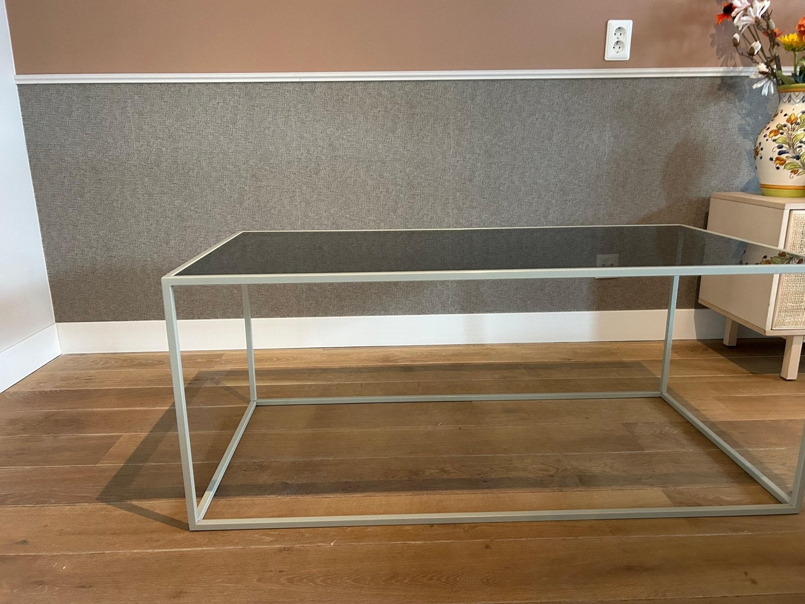 Salon tafel, Huis en Inrichting, Tafels | Salontafels, Ophalen, 50 – 75, 100 tot 150 cm, Strak, design,