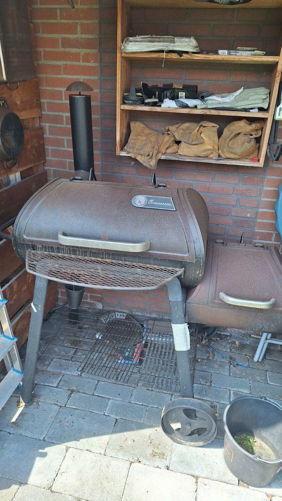 landman smoker, Ophalen, Gebruikt, Landmann