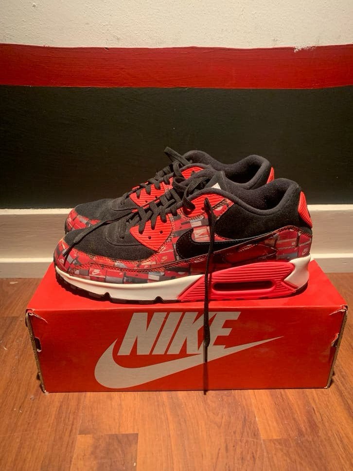 Nike Air Max maat 45, Ophalen of Verzenden, Zo goed als nieuw, Overige kleuren, Sneakers of Gympen