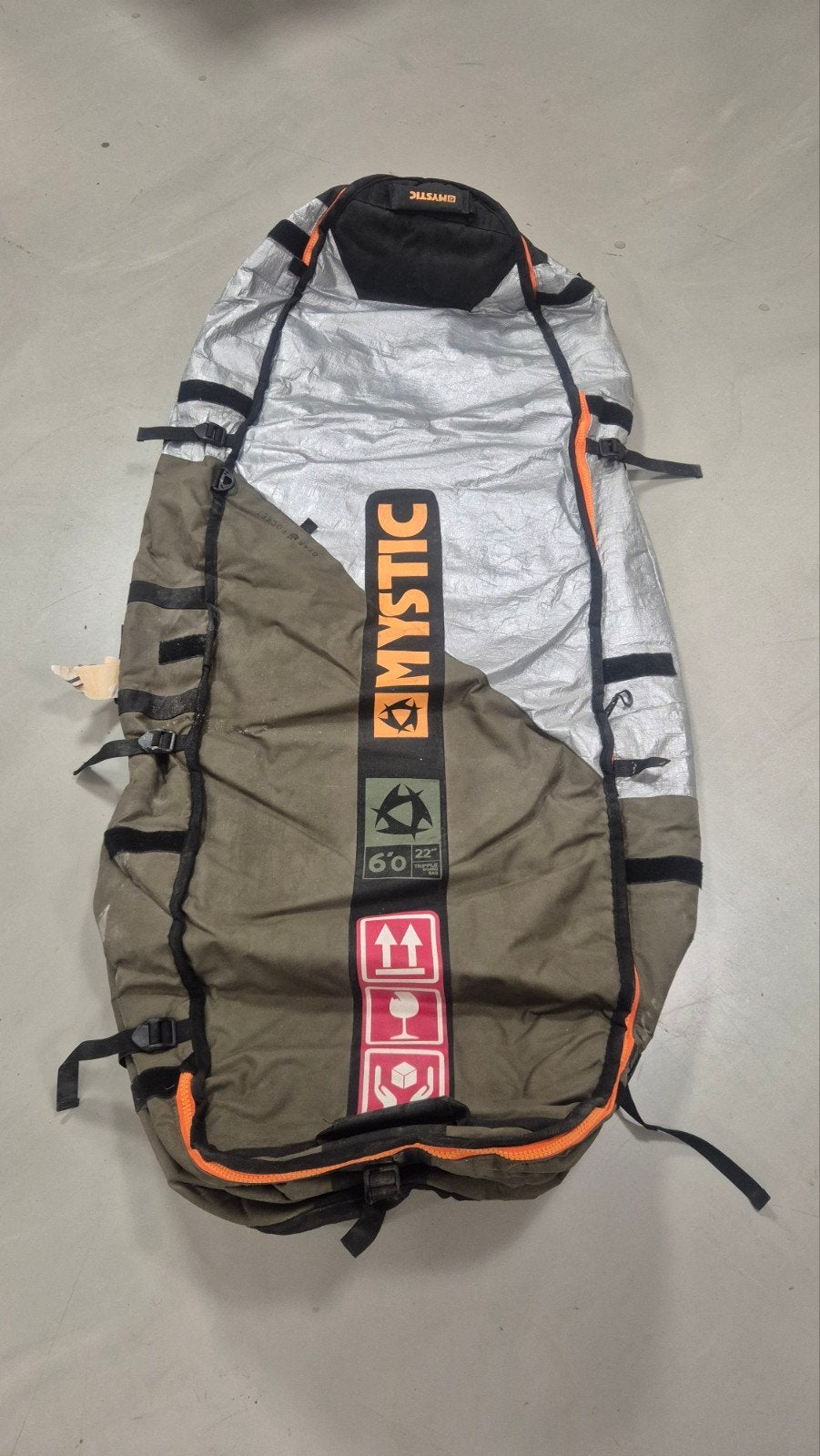 Mystic Triple Board Bag 6'0", Ophalen, Gebruikt, Overige typen, Met draagtas