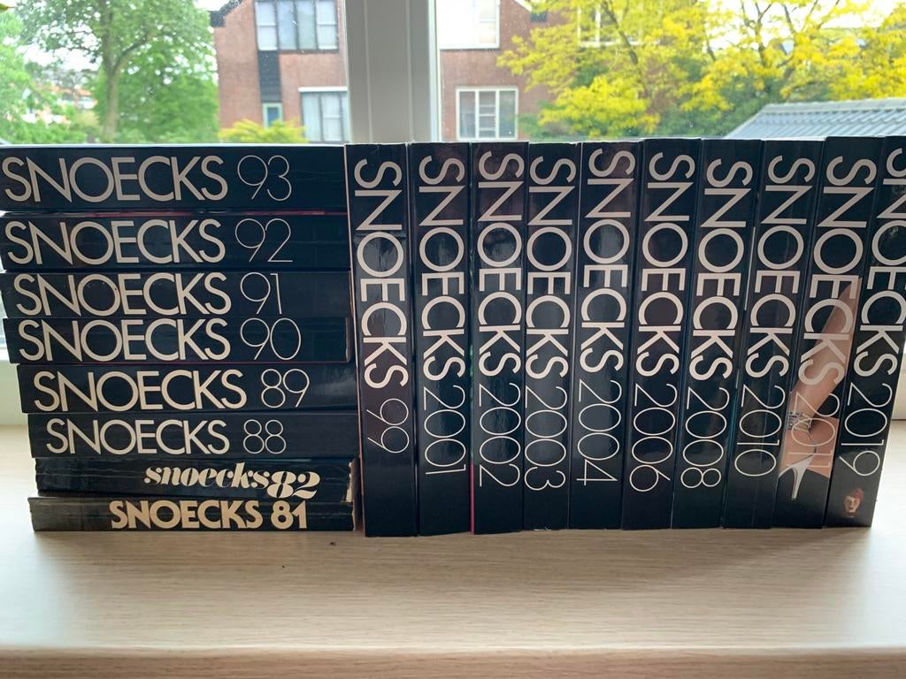 Snoecks boeken te koop vanaf 1981 tot 2019, Ophalen of Verzenden, Zo goed als nieuw, Overige onderwerpen