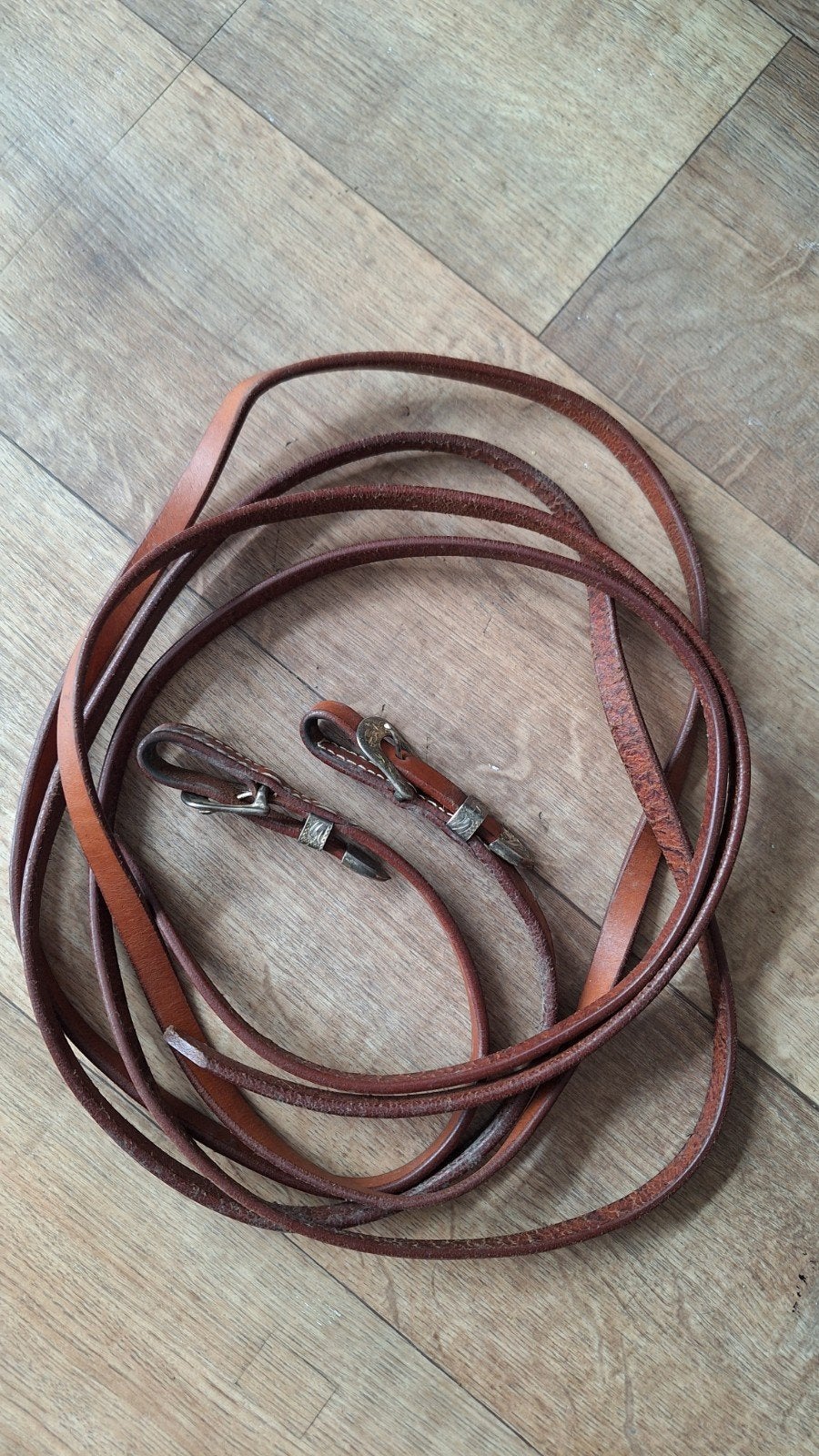Western (show) reins, Dieren en Toebehoren, Gebruikt, Ophalen of Verzenden, Teugels, Overige merken