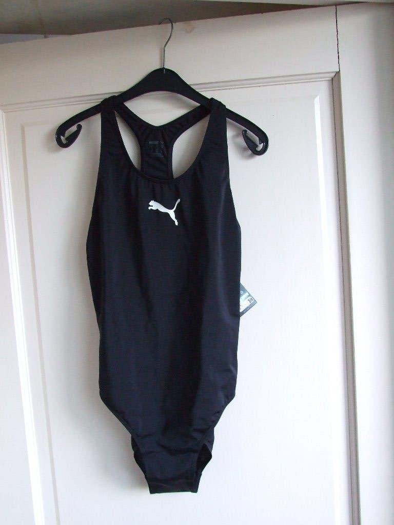 Puma zwempak badpak zwart maat L/40, Puma, Zwart, Badpak, Ophalen of Verzenden