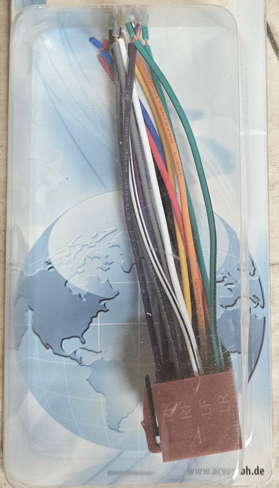 Universele ISO-adapterkabel voor autoradio, Auto diversen, Autoradio's, Nieuw, Ophalen of Verzenden