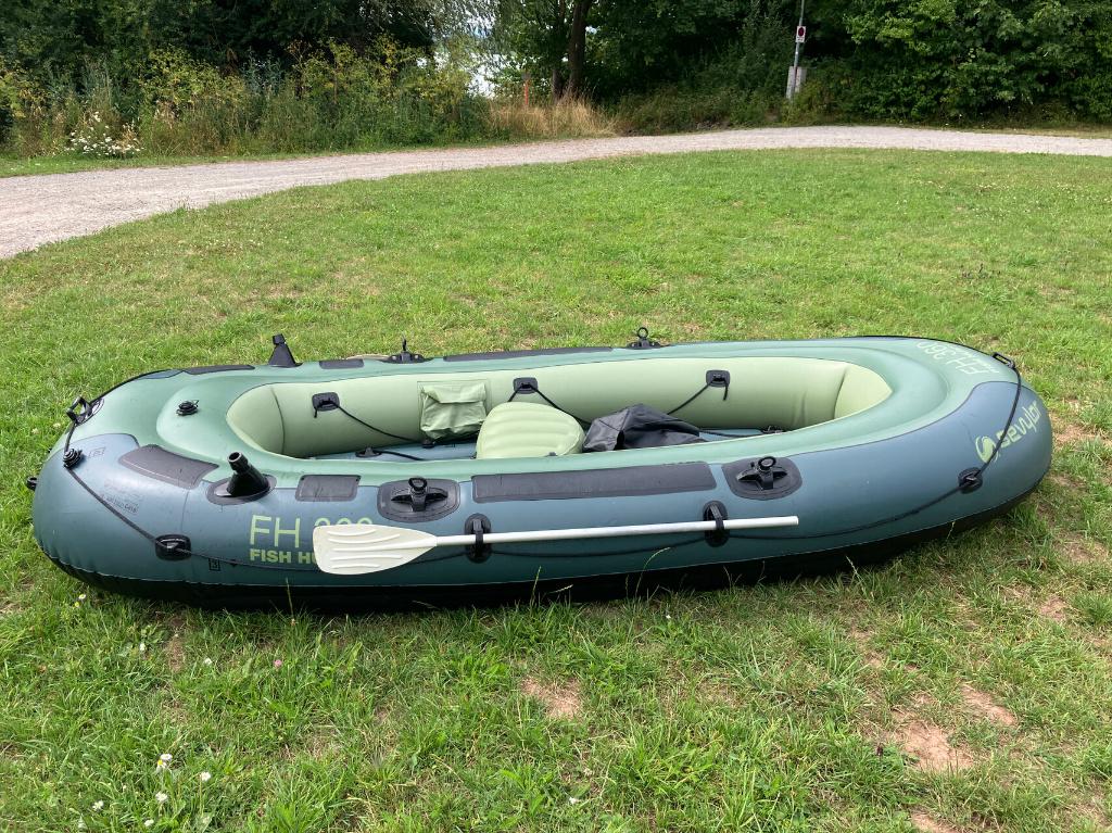 Sevylor FH 360 compleet met MM3 voor aanhangmotor, Ophalen, Opblaasbaar, Gebruikt, 3-persoons of meer