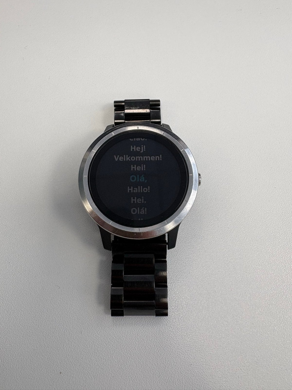 Garmin Vivoactive 3 met extra bandje, Sieraden, Tassen en Uiterlijk, Zwart, Ophalen of Verzenden, Waterdicht, Android