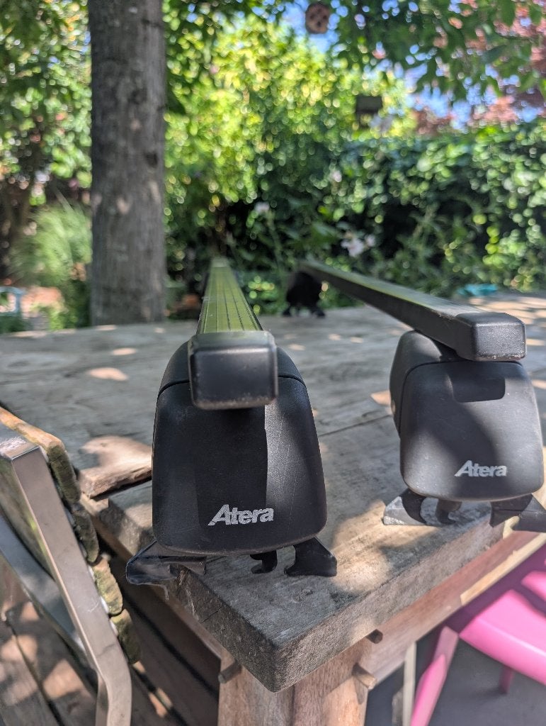 Atera dakdragers voor Opel Corsa (Corsa D-serie, 2006–2014), Auto diversen, Dakdragers, Ophalen, Gebruikt