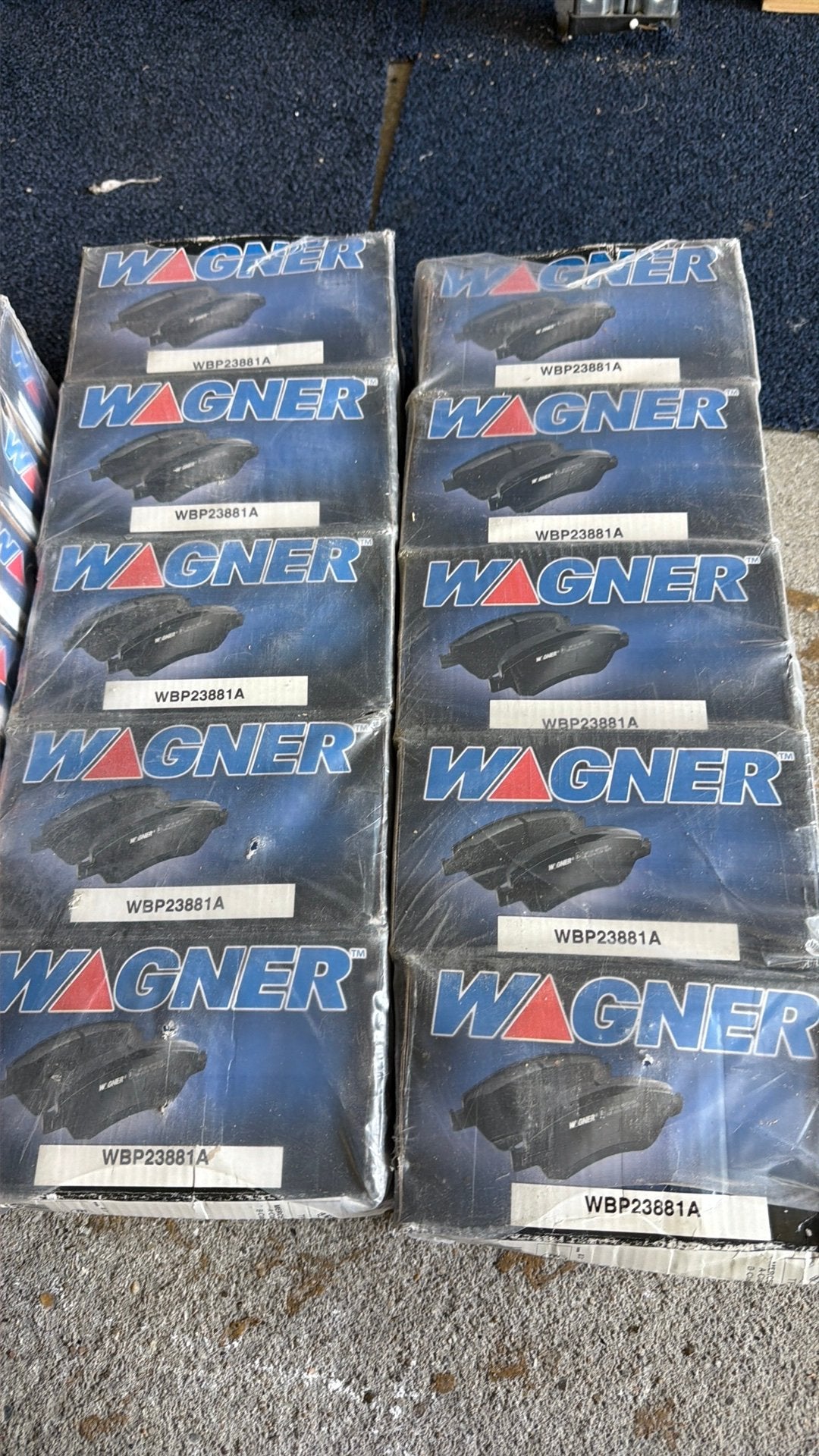 10 sets Mercedes Remblokken, Ophalen of Verzenden, Zo goed als nieuw, Werphengel