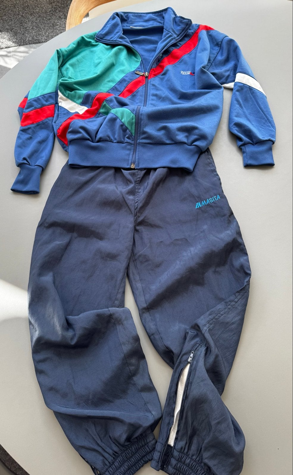 Vintage Trainingspak Jongen - Jaren '80 Stijl 140-152cm, Ophalen of Verzenden, Gebruikt, 146 t/m 152, Jongen of Meisje