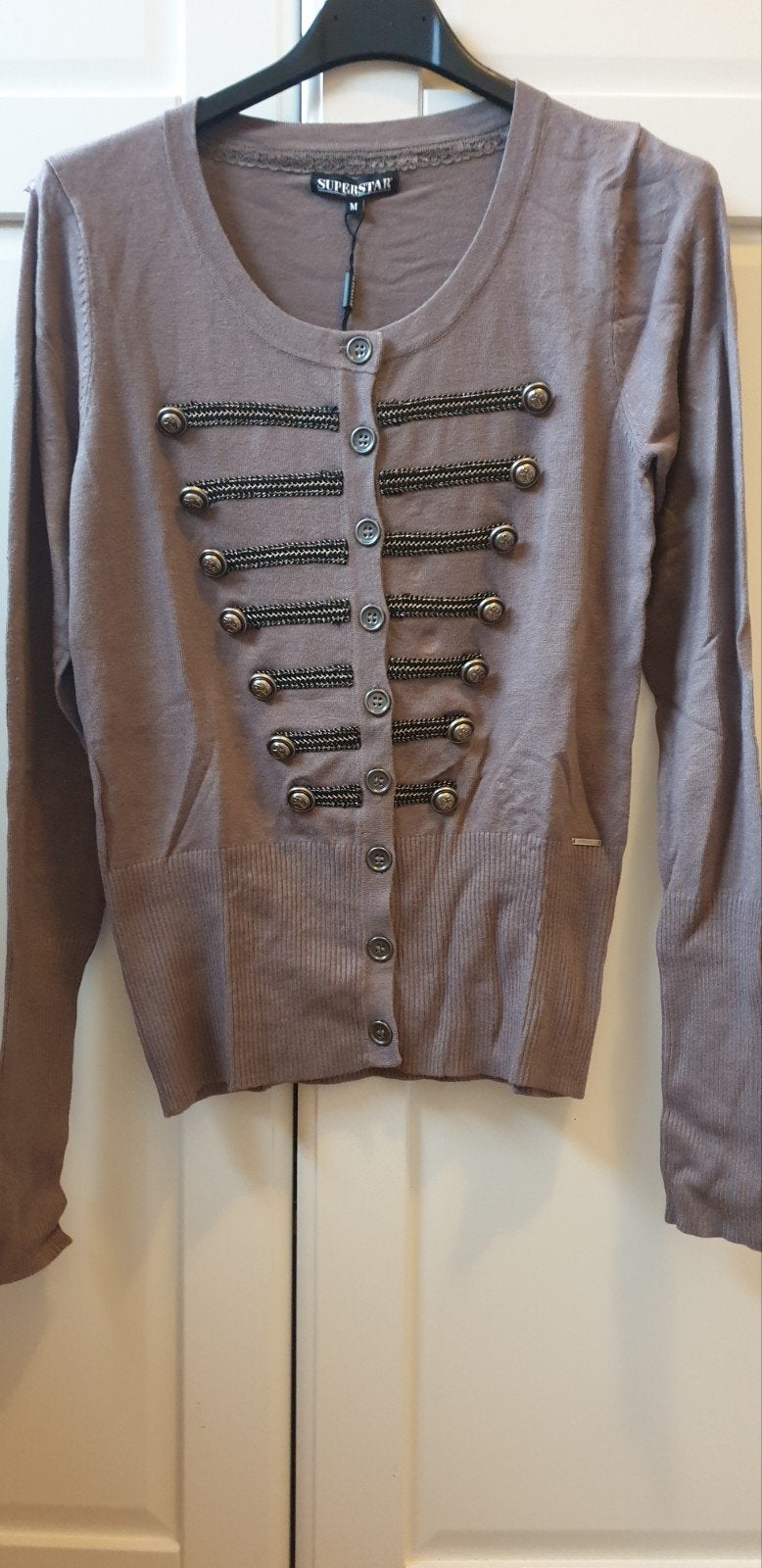 NIEUW Superstar Demi Drummer Vest Taupe Maat M, Maat 38/40 (M), Bruin, Verzenden, Nieuw