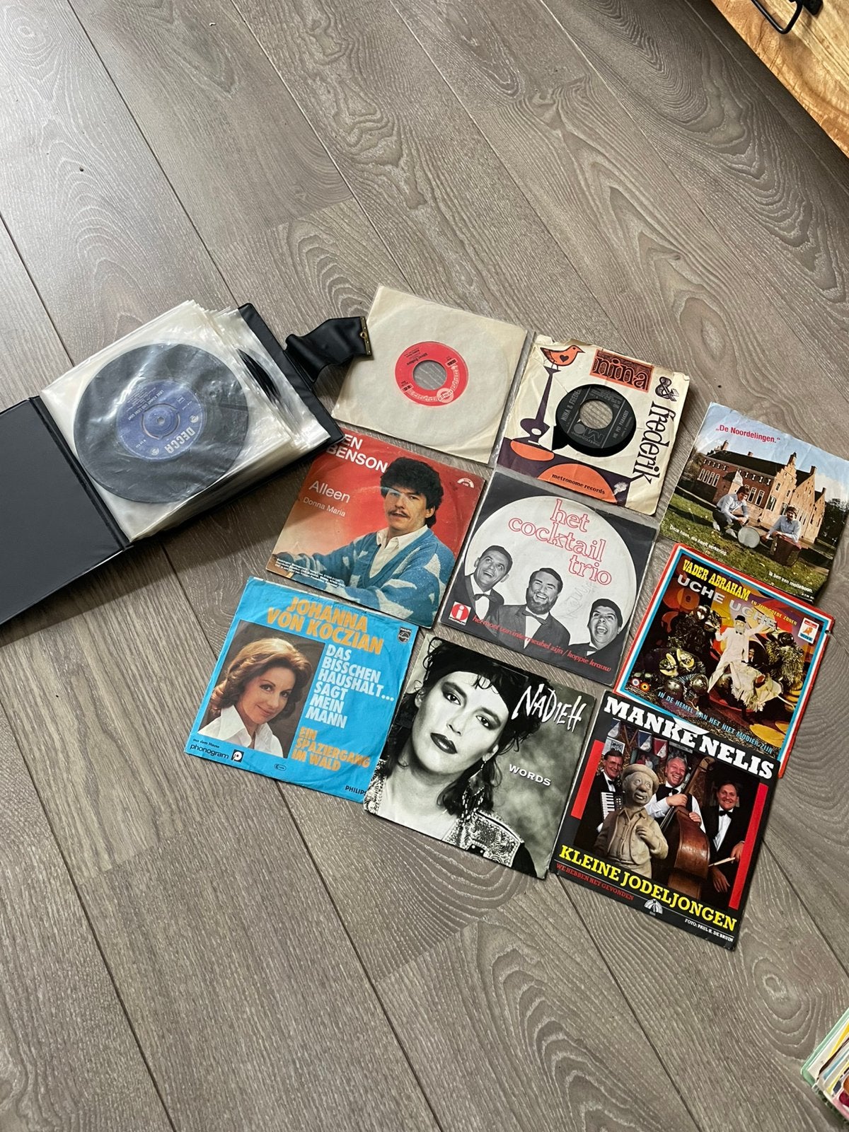 Tekoop 57 singels, Ophalen, Gebruikt