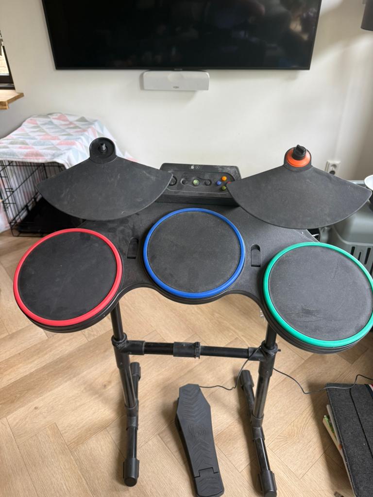 Guitar Hero World Tour Set - Xbox 360, Spelcomputers en Games, Muziek, Gebruikt, Eén computer, Ophalen of Verzenden