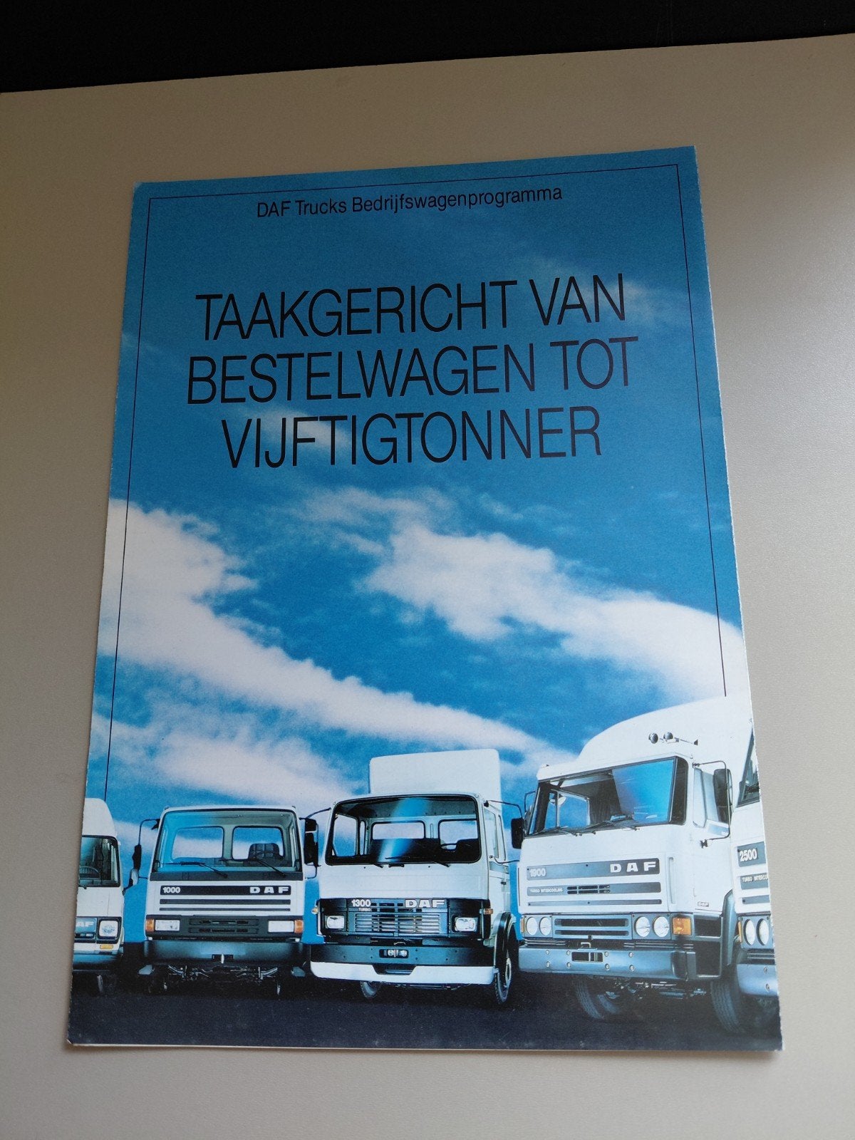 DAF truck brochure, Ophalen of Verzenden, Zo goed als nieuw, Overige merken, DAF Trucks