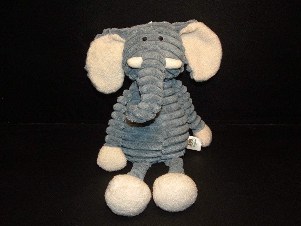 JELLYCAT CORDY ROY BABY OLIFANT VELOURS GROVE RIBSTOF, Verzenden, Nieuw, Overige typen