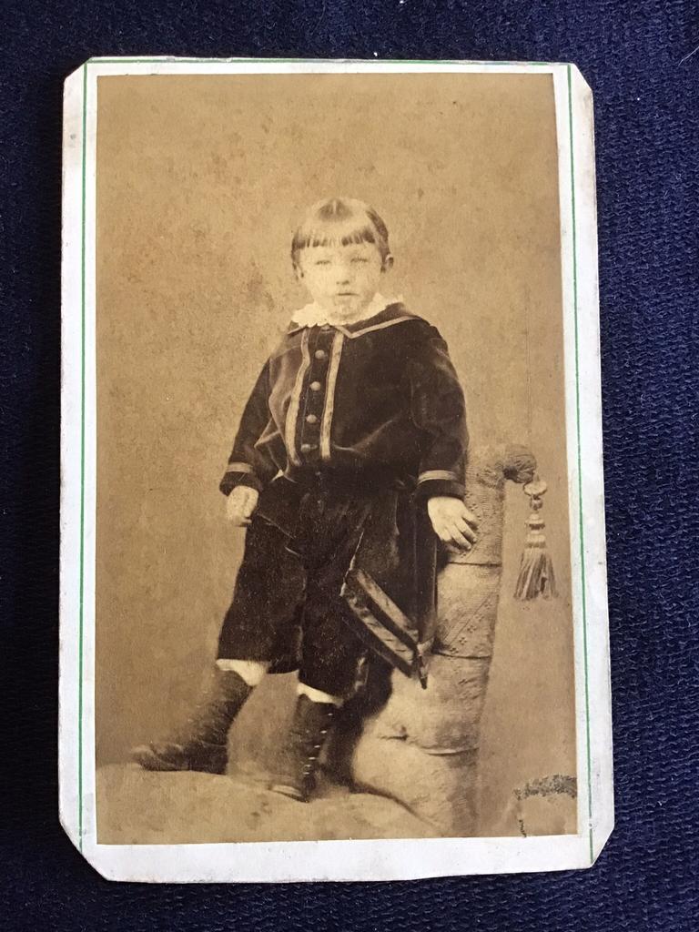 CDV, Ventje, F.W. DEUTMANN, AMSTERDAM, Carte de Visite, Gebruikt, Foto, Ophalen of Verzenden, Voor 1940