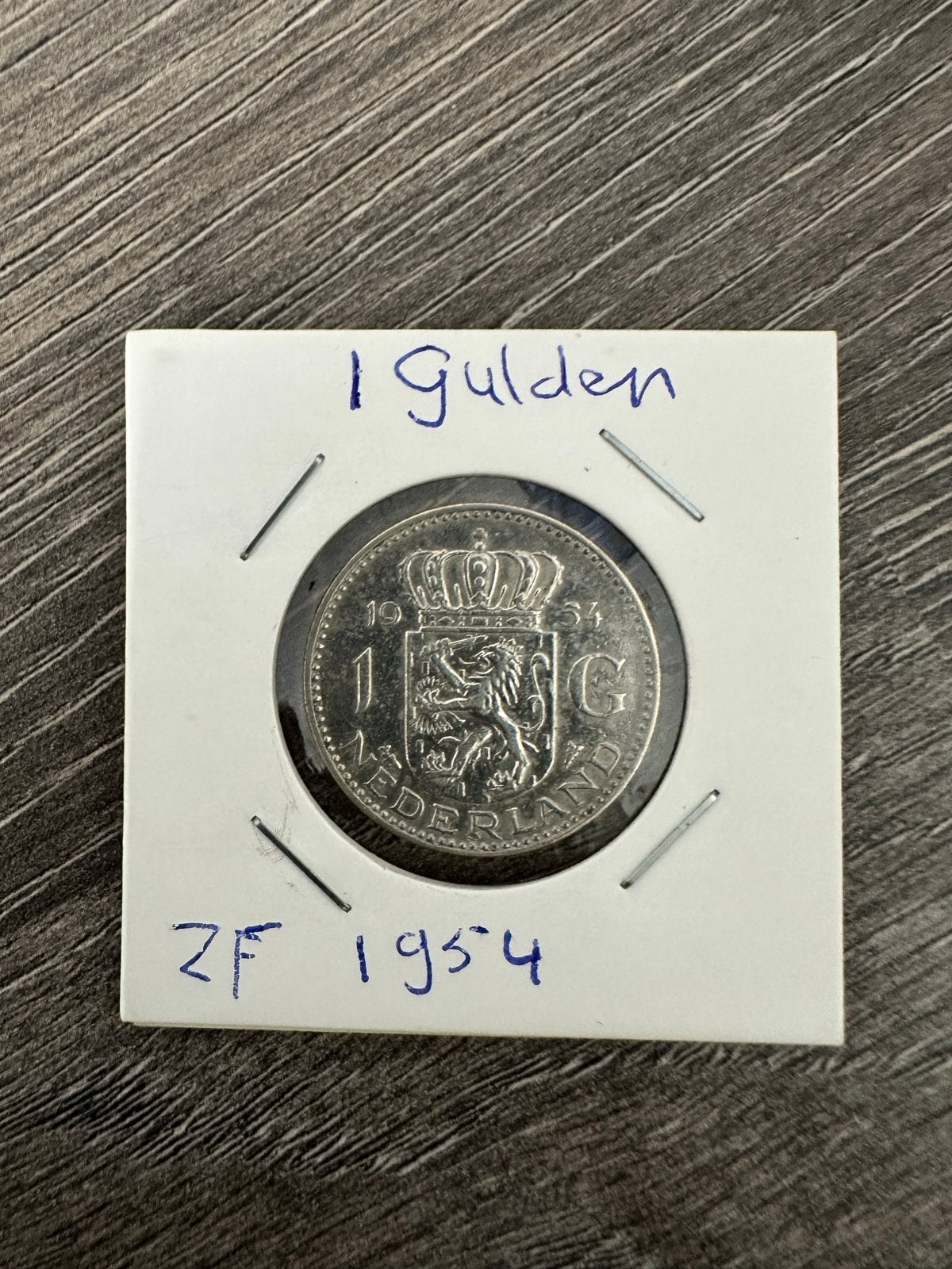 Set van 7 Zilveren Juliana 1 Gulden munten (1954-1966), Postzegels en Munten, Munten | Nederland, 1 gulden, Koningin Juliana, Setje