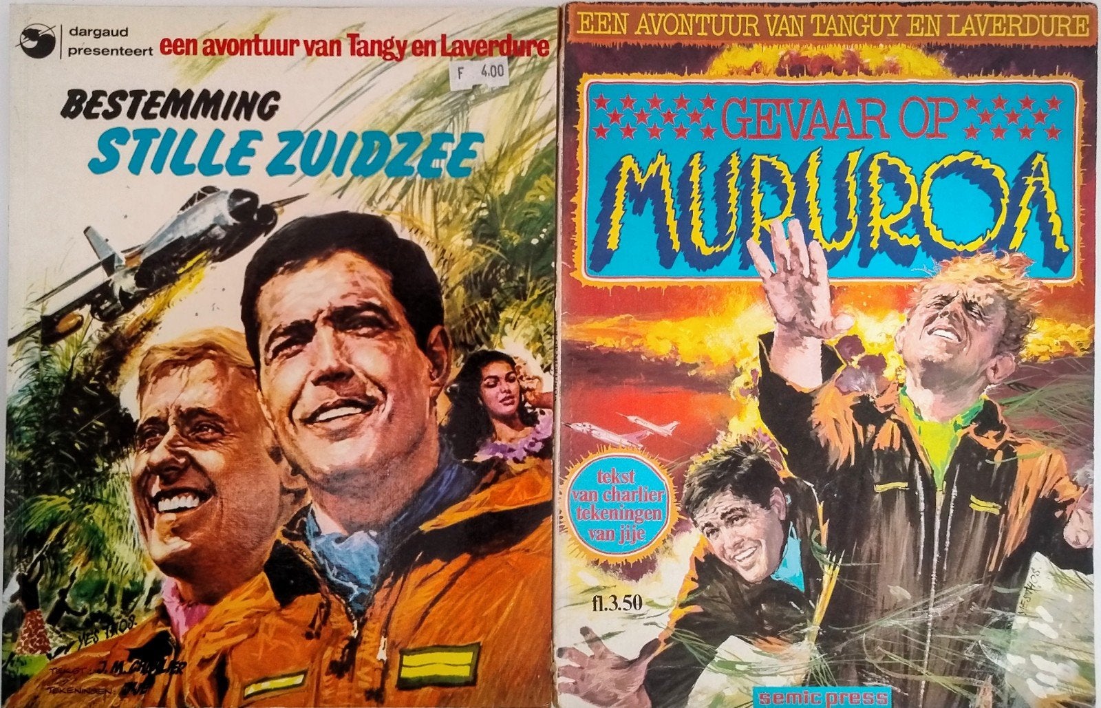 Tangy & Laverdure 11x, Boeken, Stripboeken, Meerdere stripboeken, Ophalen, Gelezen, Albert Uderzo
