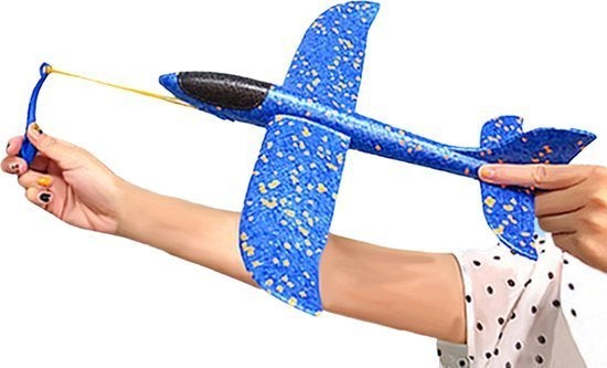 PARTIJ SCHUIM ZWEEFVLIEGTUIGEN 24CM MET KATAPULT, ., Nieuw, Ophalen of Verzenden, .