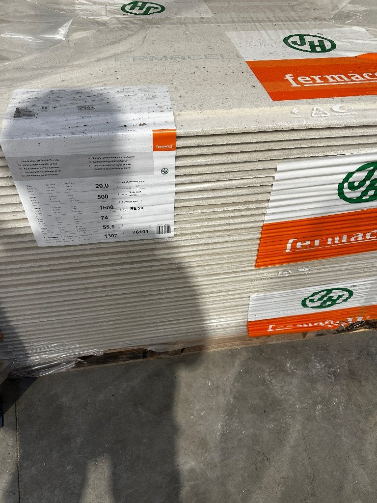 Fermacell vloerplaten, Ophalen, Nieuw, 20 tot 50 mm