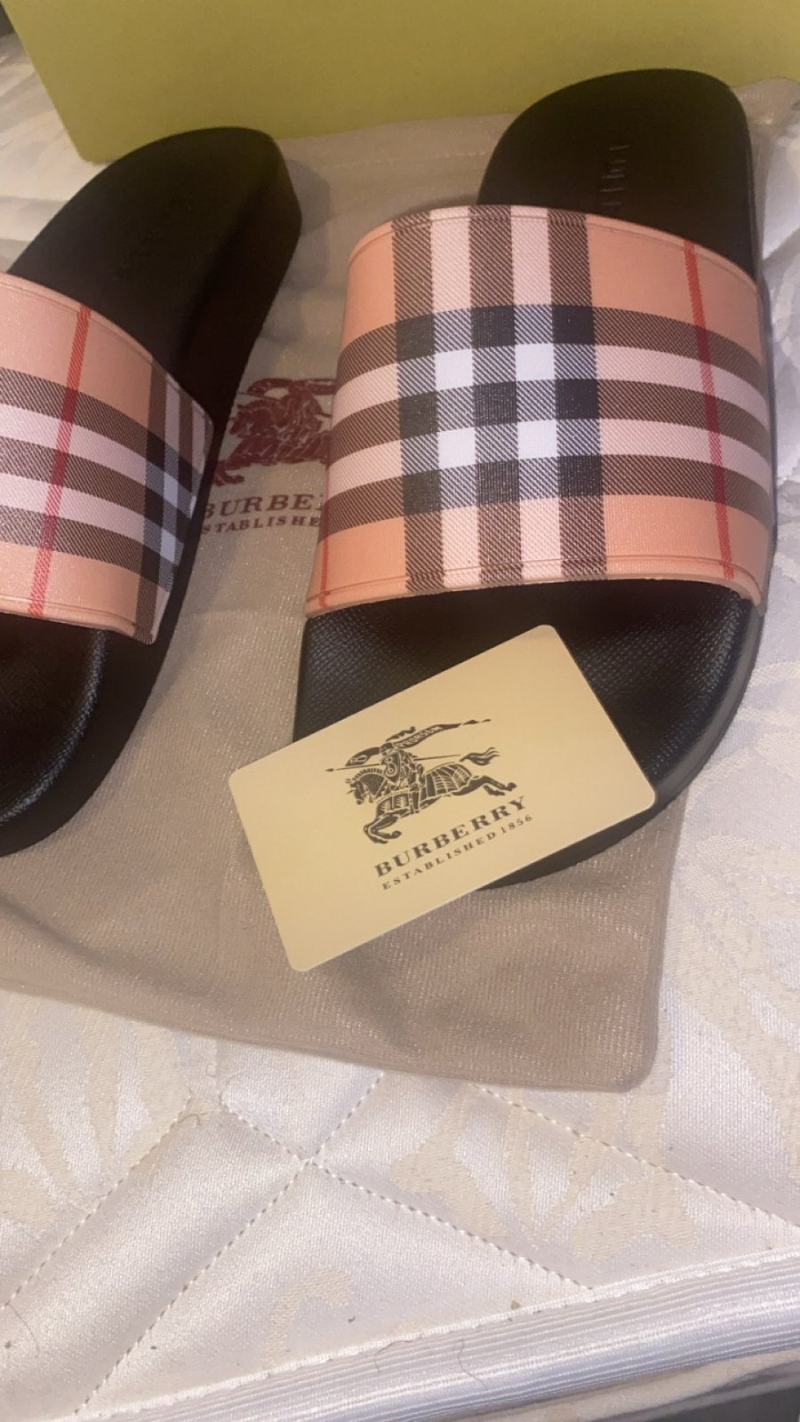 Burberry slippers - Maat 43, Ophalen, Nieuw, Overige kleuren, Slippers