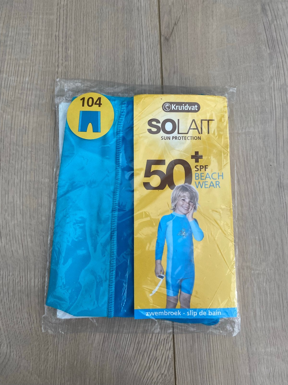 Nieuwe zwembroek maat 104 SPF 50+ Kruidvat Solait, UV-zwemkleding, Nieuw, Overige maten, Ophalen of Verzenden
