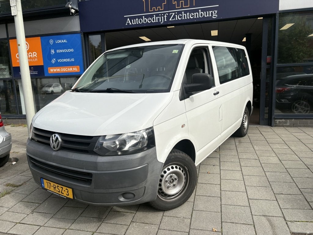 Volkswagen Transporter Kombi 2.0 TDI L1H1 Tr.Base airco/ mar, Auto's, Traction-control, Euro 5, Gebruikt, 4 cilinders